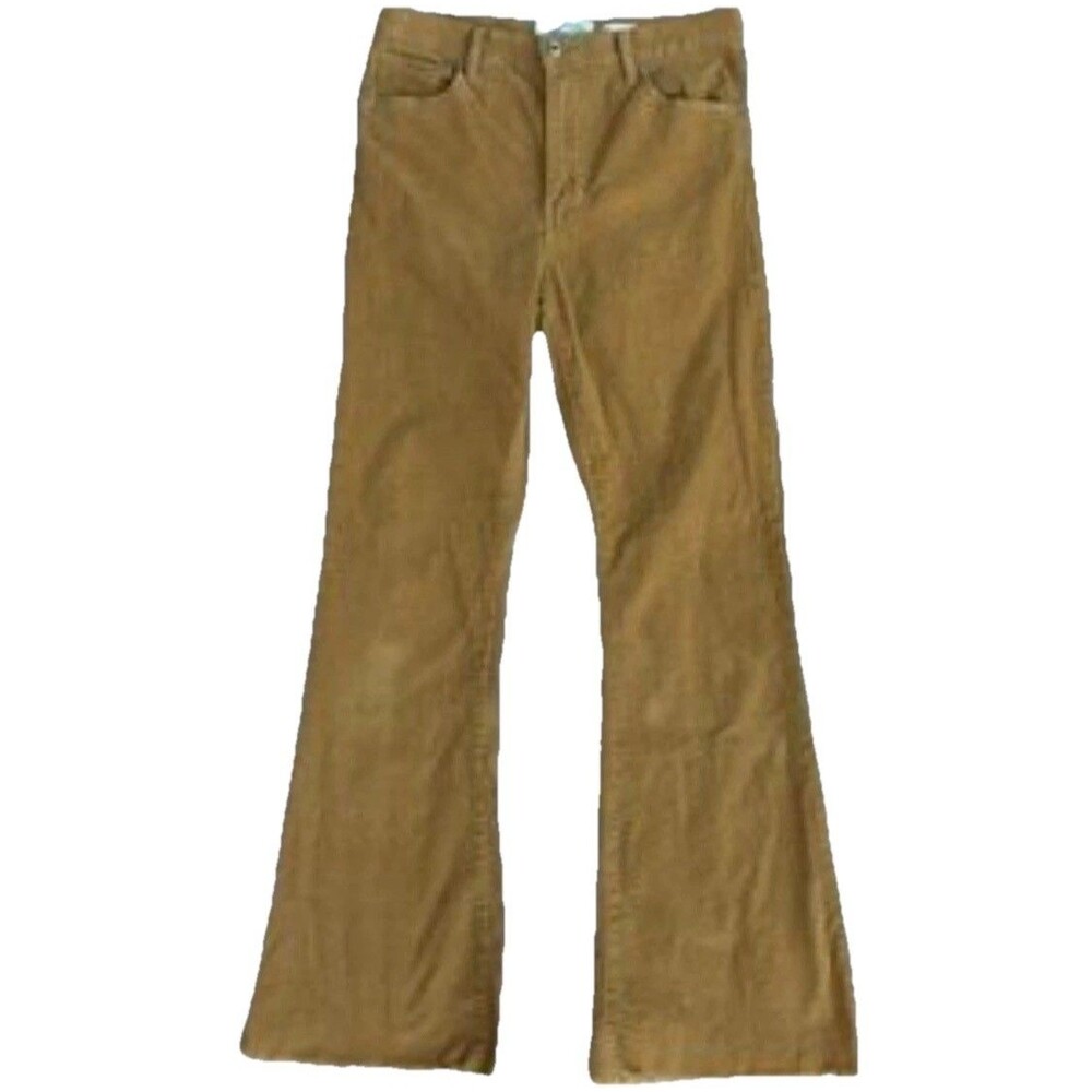 y2k RE GENERATION Celebrity Pink Flare Corduroy PANTS Stretch SIZE  1/25